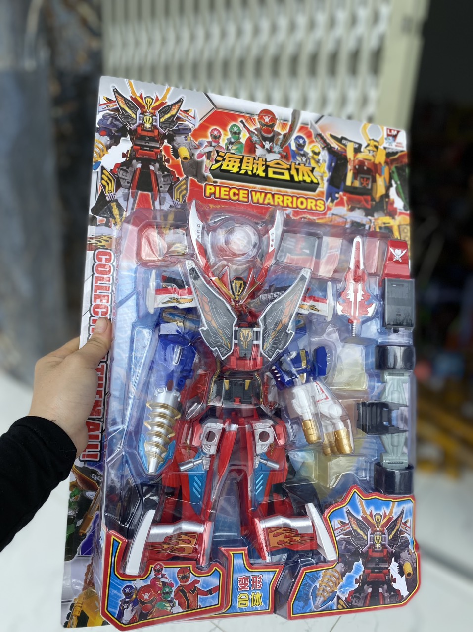 Đồ chơi siêu nhân gao sấm sét