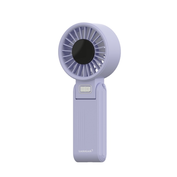 Quạt cầm tay gấp gọn LocknLock Foldable handheld fan 2 Màu - ENF326 - Hàng chính hãng