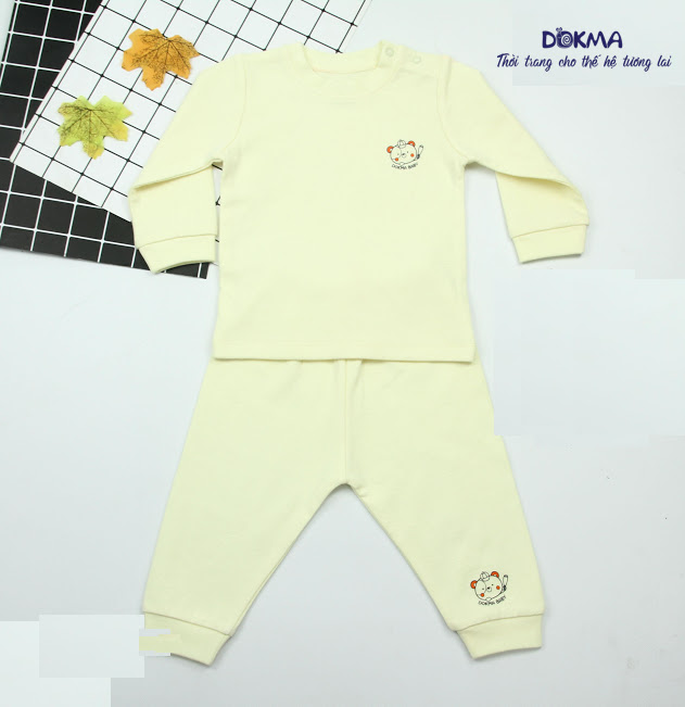 DB310 Bộ ss cài vai dài tay Dokma (6-18M)