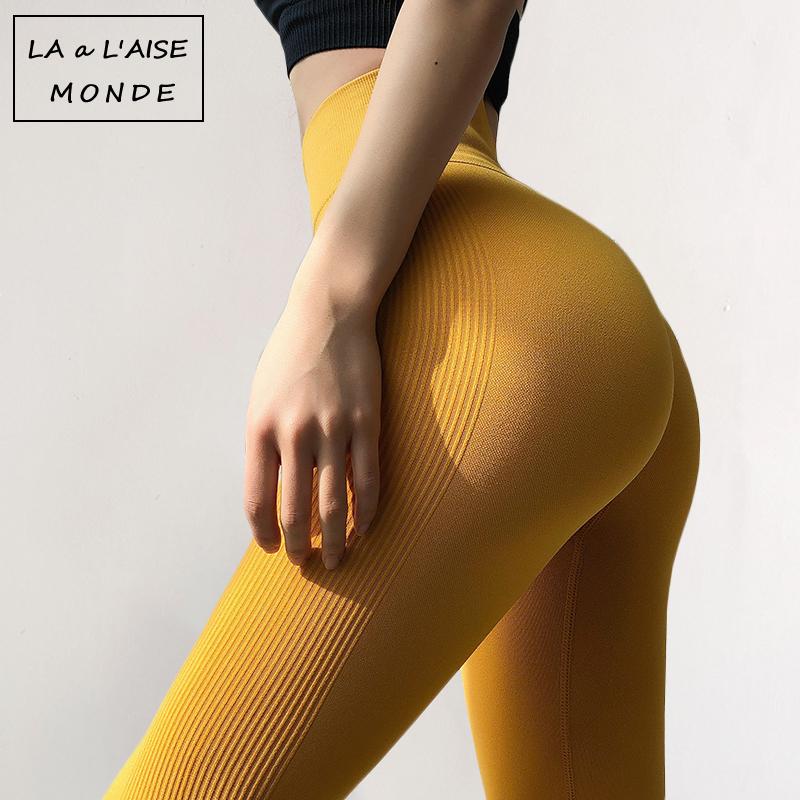 Áo Thun Cao Cấp Tập Thể Dục Thể Thao Tập Gym Quần Legging Tập Yoga Đẩy Lên Slim Chạy Bộ Bé Gái Thun Thể Thao Quần Dài Thể Thao Liền Mạch