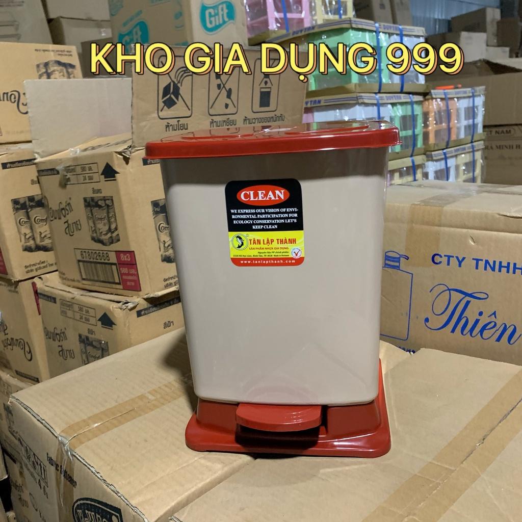 THÙNG RÁC NẮP BẬT NHỎ TÂN LẬP THÀNH (Giao màu ngẫu nhiên, khách có nhu cầu màu cụ thể vui lòng inbox cho Shop)