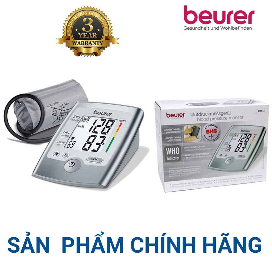 Hình ảnh Máy đo huyết áp bắp tay Beurer BM35