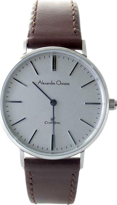 Đồng Hồ Nữ Dây Da Alexandre Christie 8490LHLSSSL - Trắng