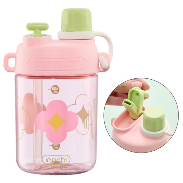 Bình Nước Kita Glee 560 ml - Inochi XL-2372 - Màu Hồng