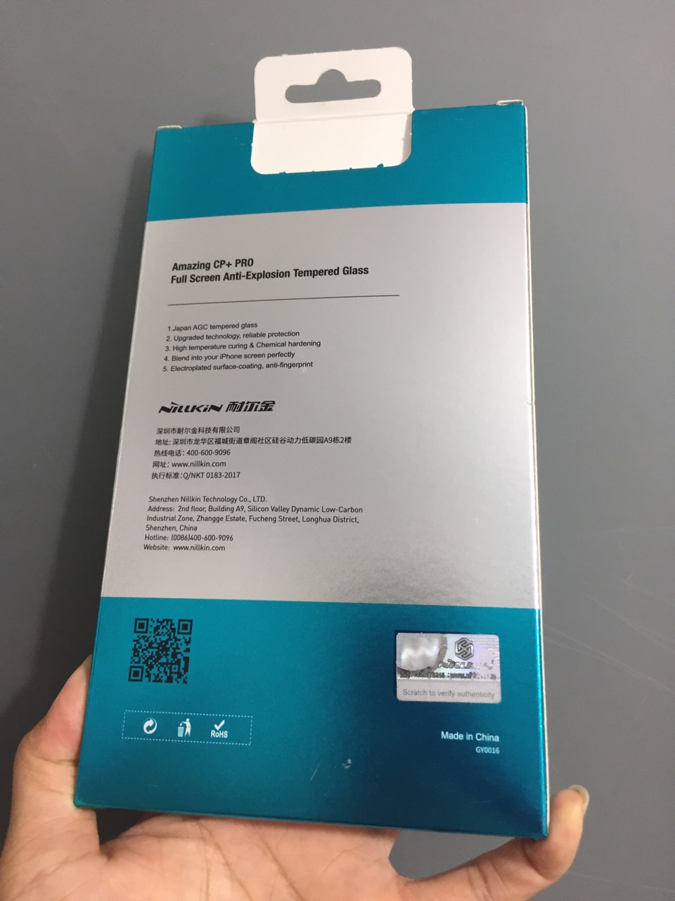 Cường lực full màn hình cho iP màn hình 6.1 inches Amazing CP + PRO - Hàng chính hãng