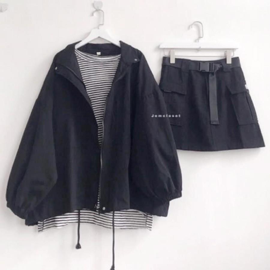 ÁO KHOÁC KAKI UNISEX CÁNH DƠI 2 Màu