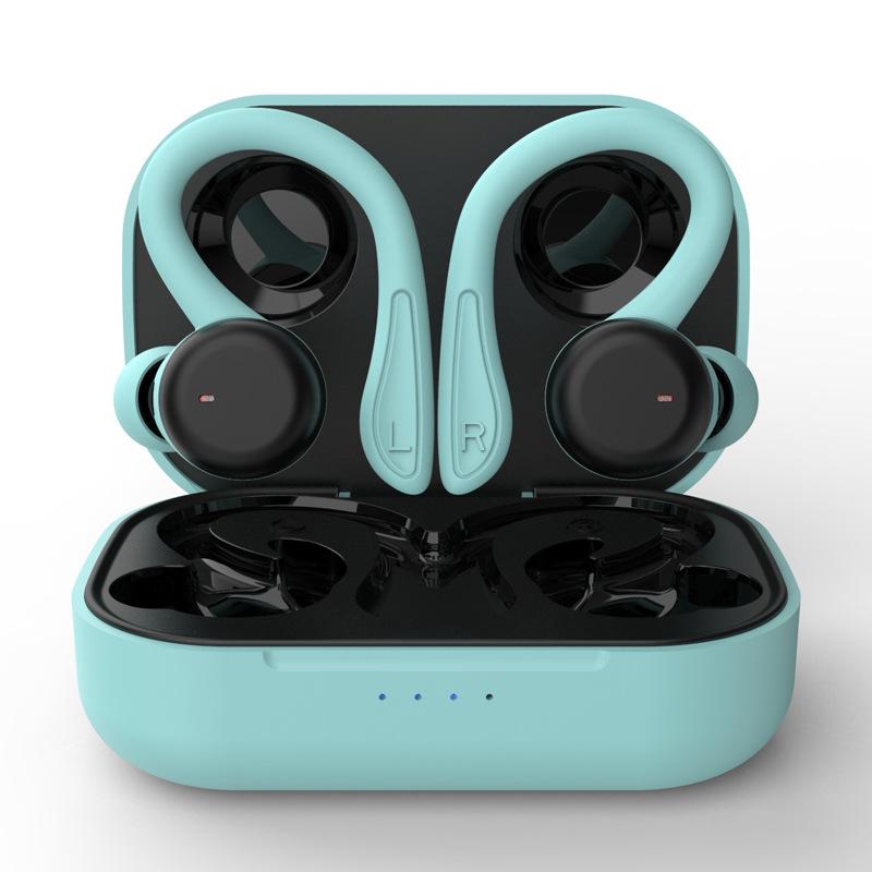 Bản nâng cấp mới thuận lợi nhất Tai nghe Bluetooth móc tai thể thao mới chạy chống nước tws tai nghe không dây thực sự trong tai T40