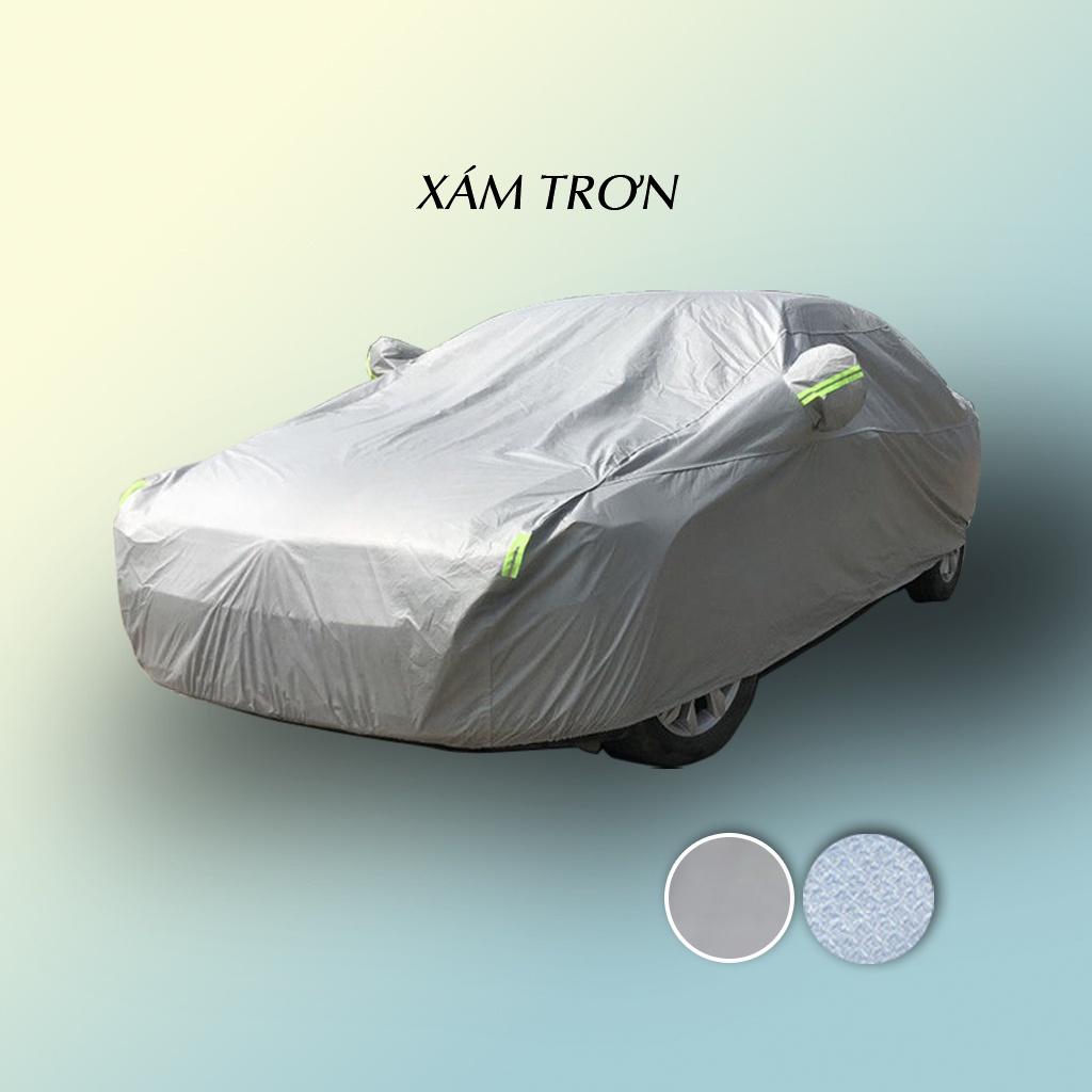 Bạt phủ ô tô xe hơi vải dù cao cấp phủ nguyên xe chống xước, chống nắng, chống cháy, có phản quang cho xe 4 đến 7 chỗ