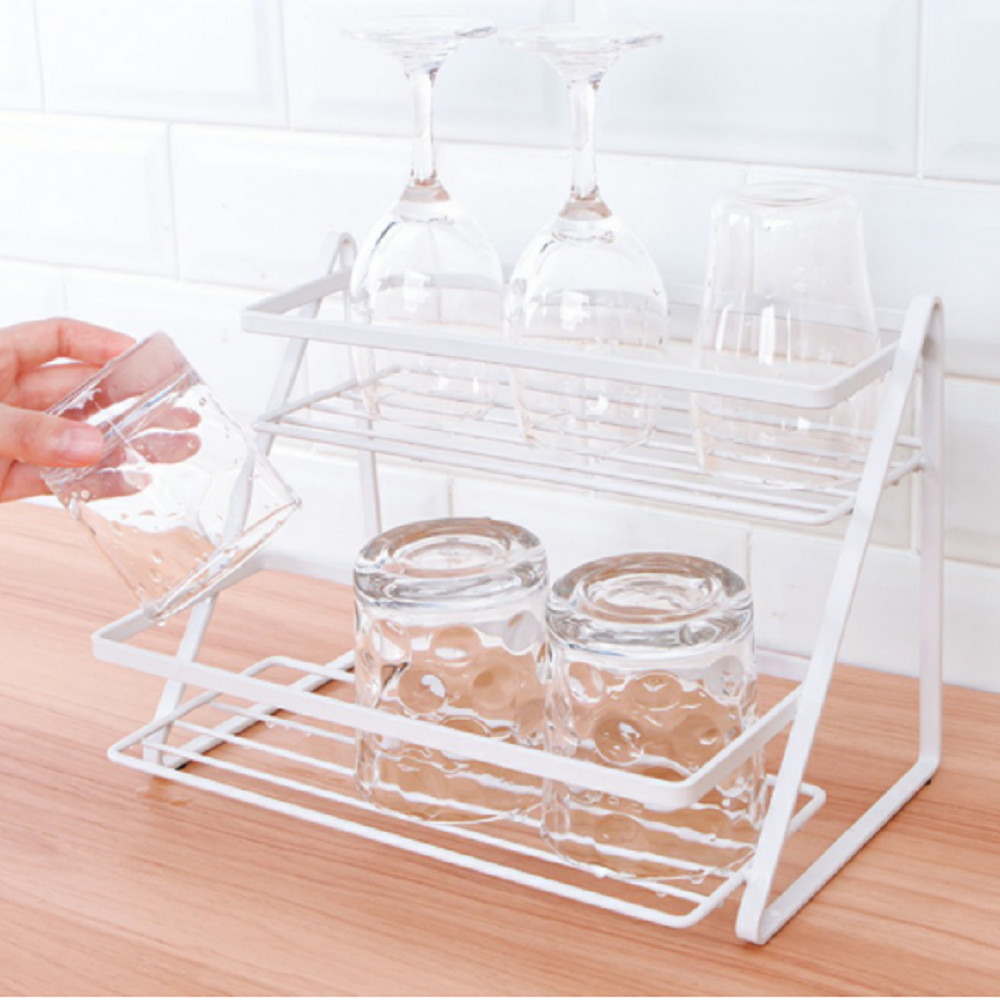 Kệ để gia vị KENA mã MN26 - kệ nhà bếp đa năng , để chai lọ gia vị, phụ kiện nhà tắm, kệ mini để đồ cá nhân kích thước 26x18,5x20cm chất liệu sắt sơn tĩnh điện chống oxi hóa , chống giật