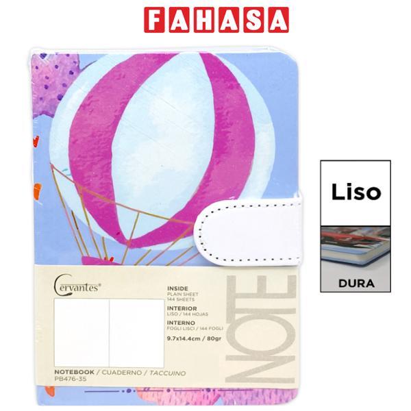 Sổ Ghi Chú Catch Your Dreams - Giấy Trơn - 288 Trang 80gsm - Cervantes PB476-35 - Mẫu 2