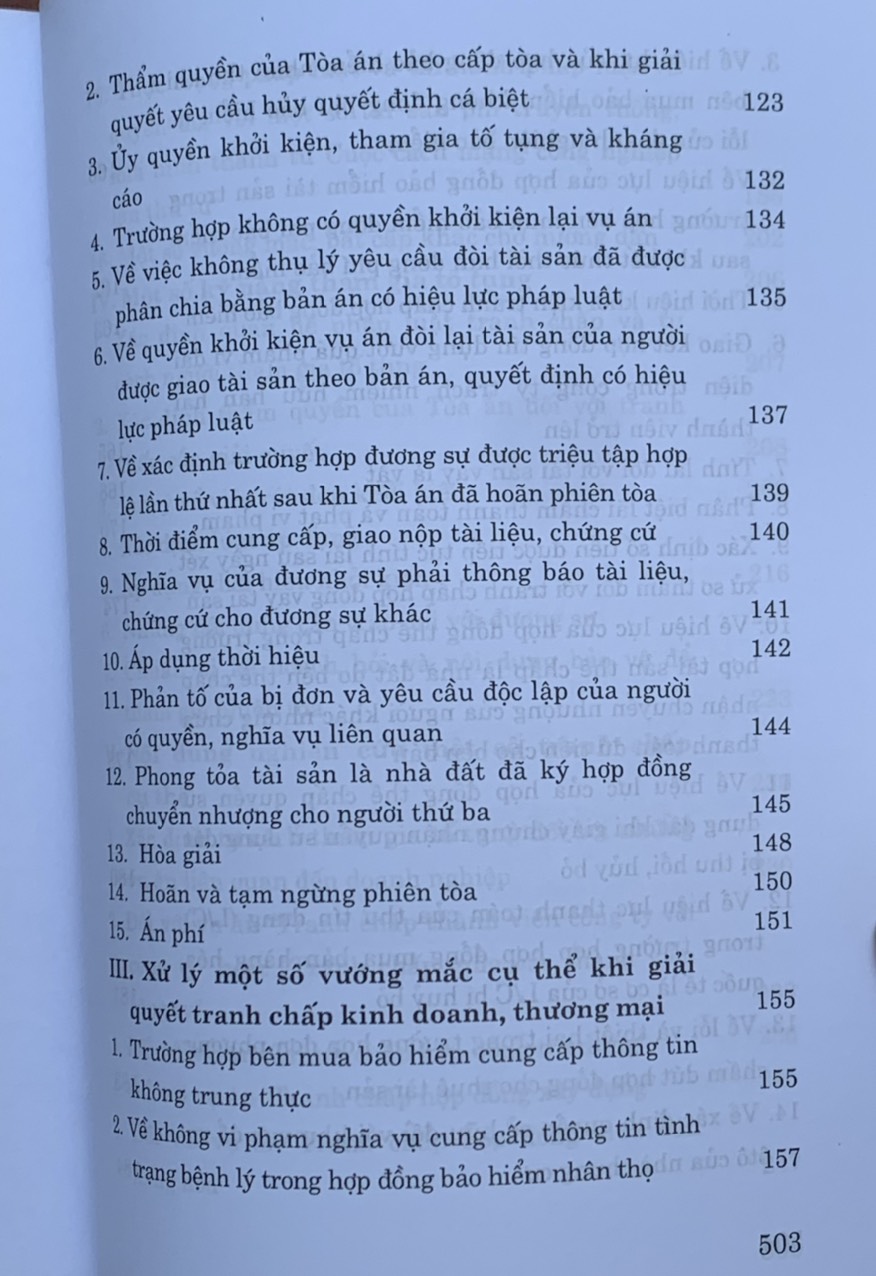 Giải quyết tranh chấp kinh doanh, thương mại- phát hiện vi phạm và kinh nghiệm phòng ngừa