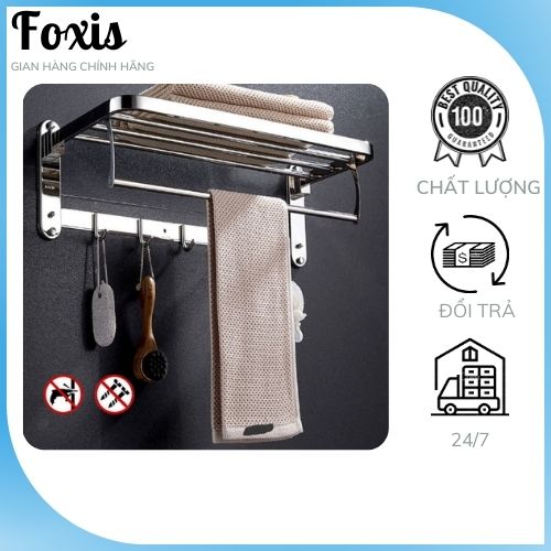 Giá Treo Khăn Nhà Tắm Inox 304