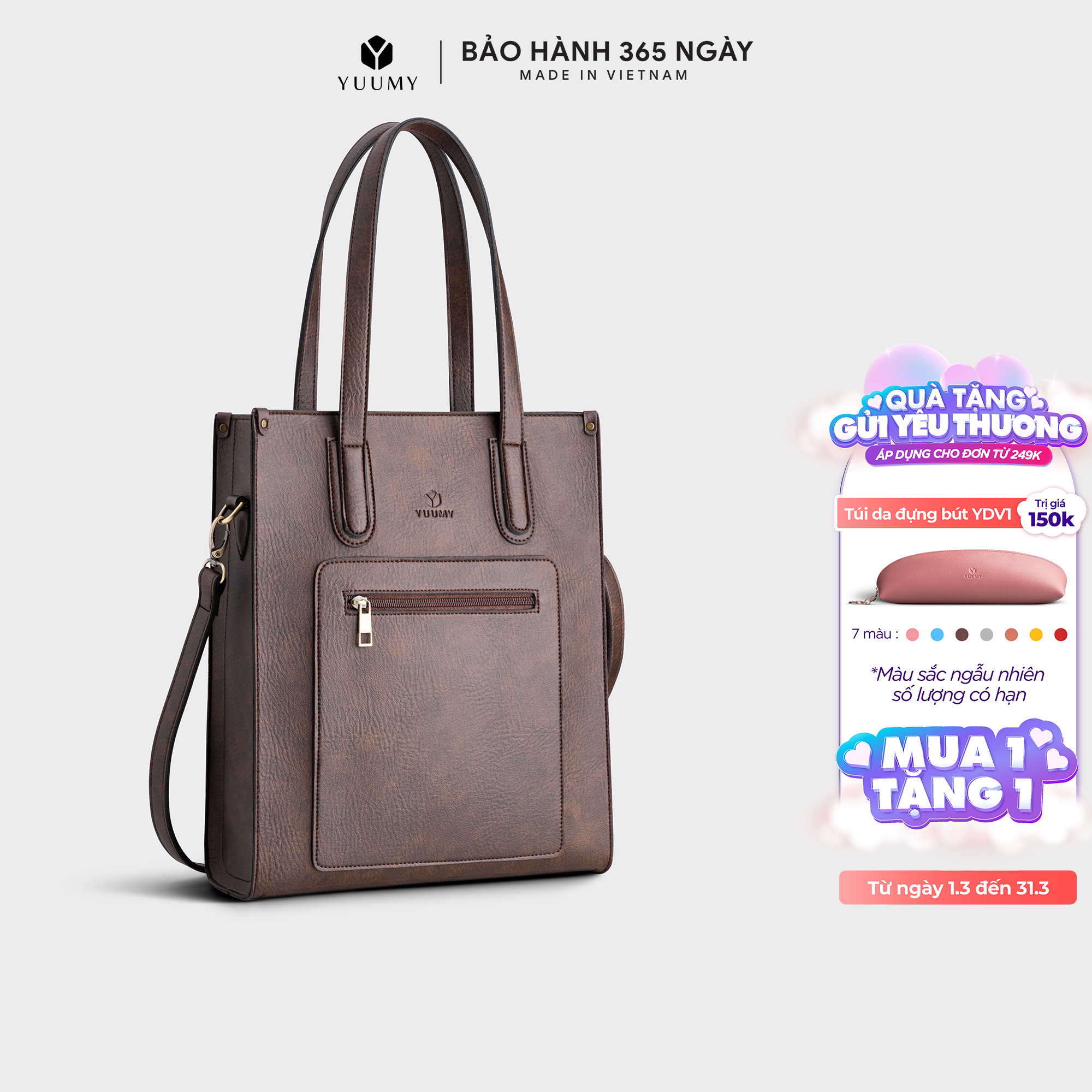 Túi Yuumy ( Thời trang nữ tote - Túi xách da YTX18 )