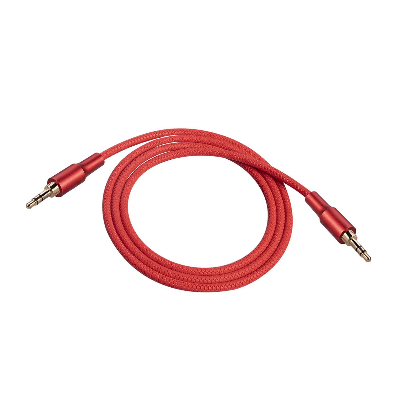AUX Cable 3.5mm HiFi Male Speaker Line Auxiliary Cable for Computer Stereo Audio Cable