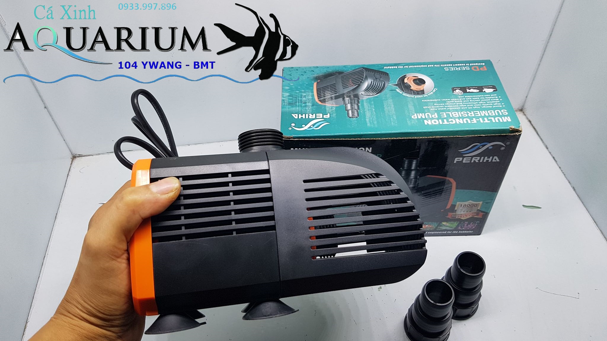 Máy Bơm hồ cá Periha 6200 cho bể cá