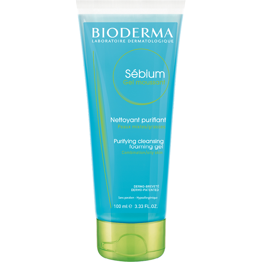 Gel Rửa Mặt Tạo Bọt, Không Chứa Xà Phòng Bioderma Sebium Gel Moussant