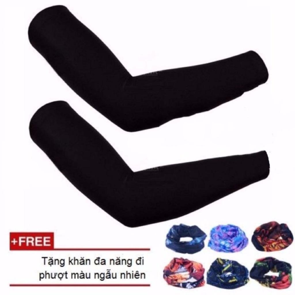 Găng Tay Chống Nắng + Tặng Khăn Đa Năng Đi Phượt