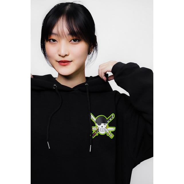 Áo hoodie anime Wrightz Zoro Roronoa One Piece đảo hải tặc unisex oversize street wear