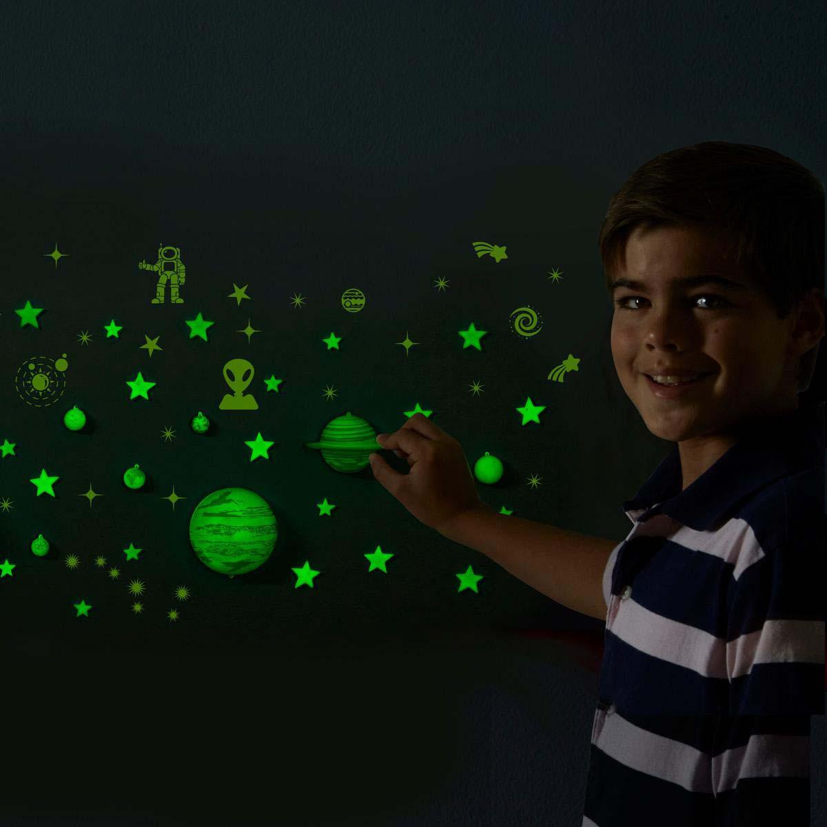 Educational Insights Bộ các hành tinh phát sáng - GeoSafari Glow-in-the-Dark Planets & Stars Set