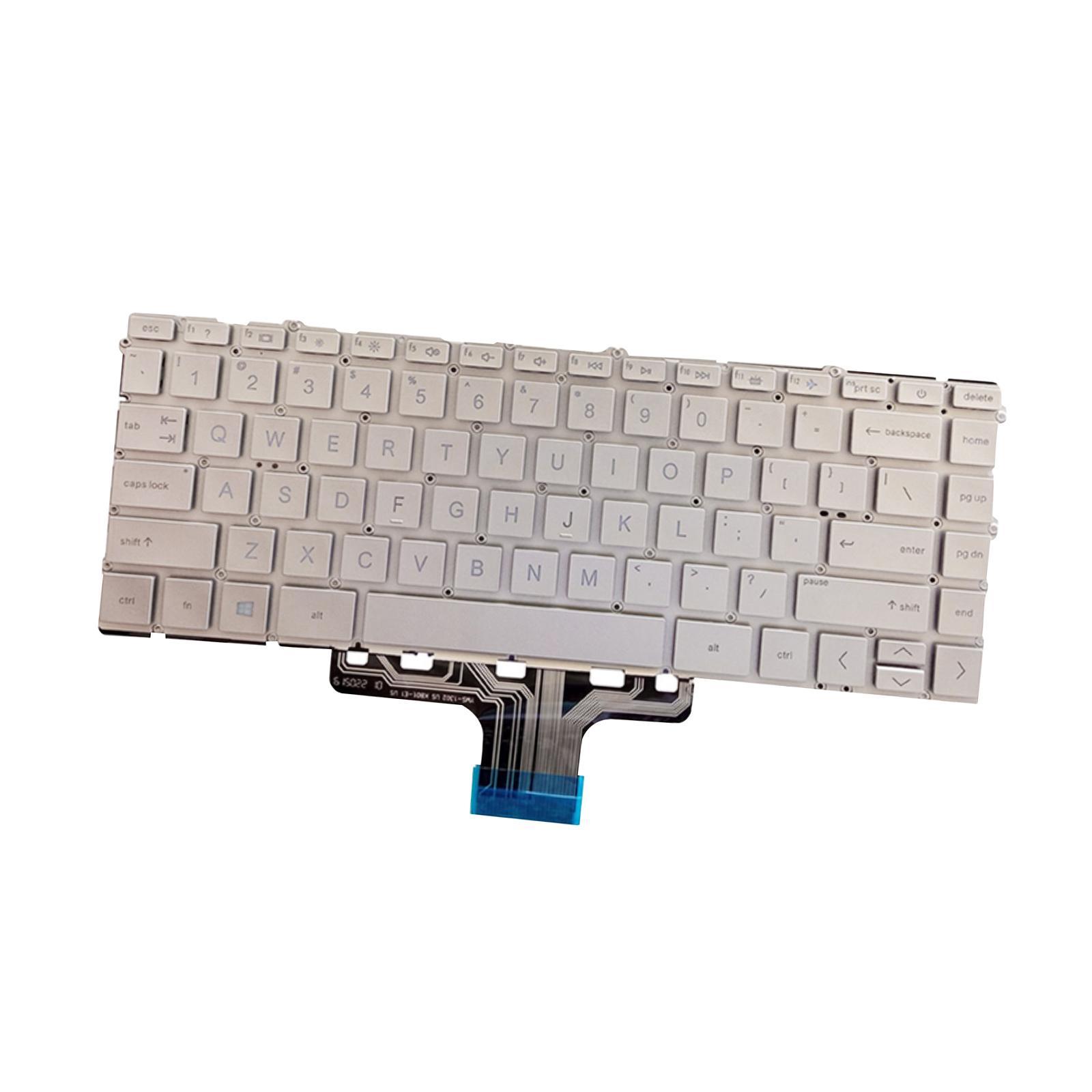 US Layout Laptop Keyboard with Backlit Replacement for Pavilion x360 14-