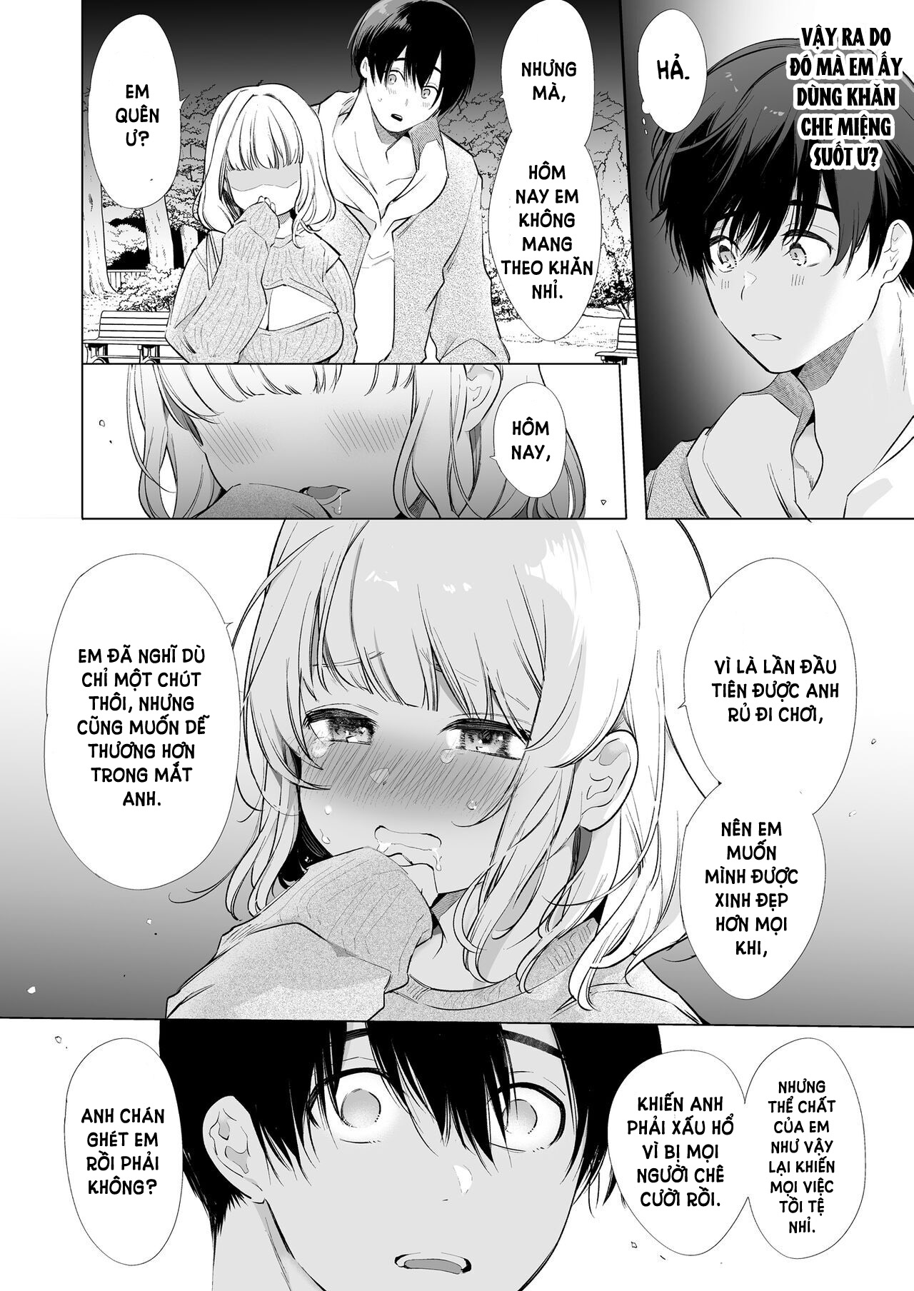 cô bạn gái nhiều nước dãi của tôi chapter 1.2 2