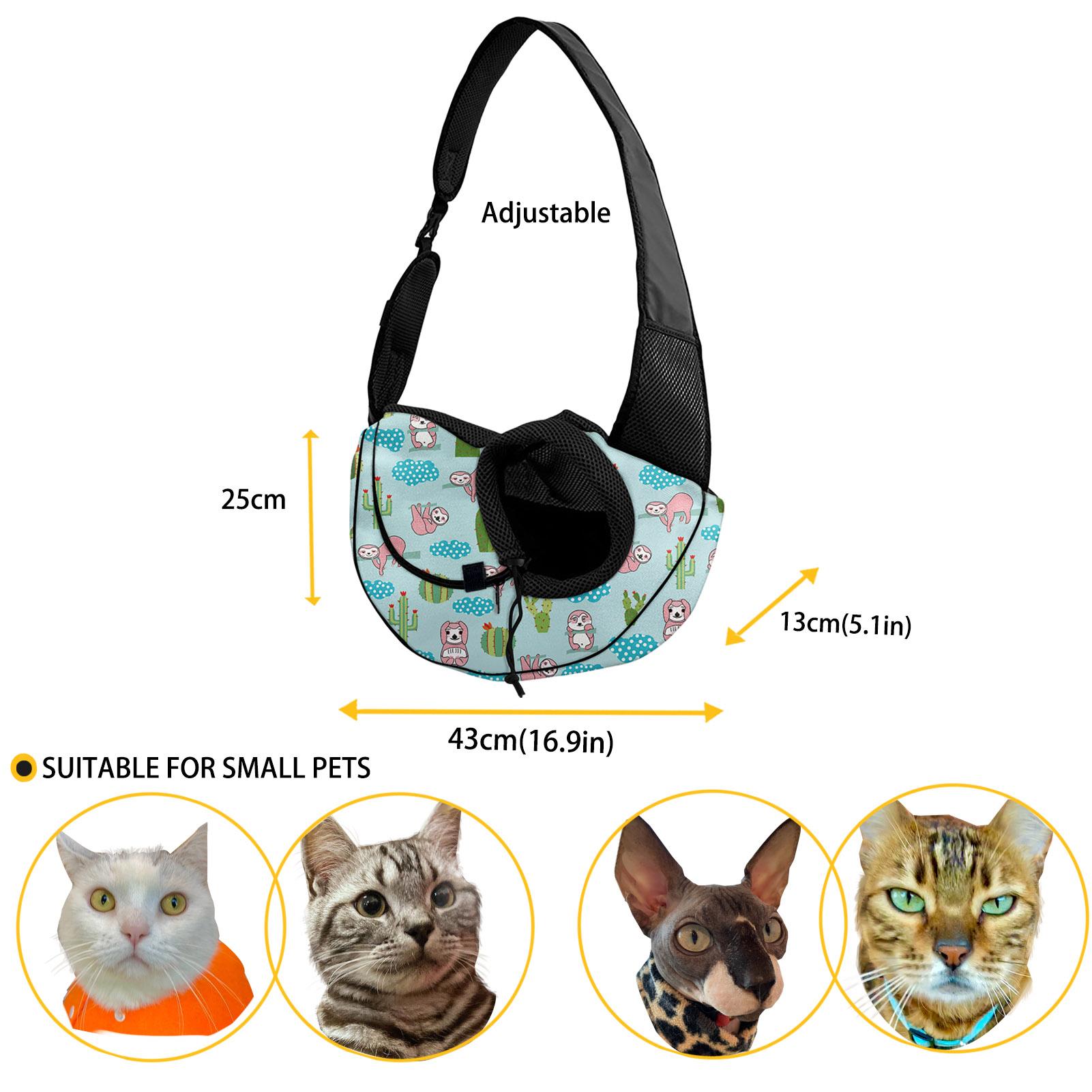 Nhiều Màu Sắc Chú Chó Paw In Chữ Thời Trang Du Lịch Thú Cưng Túi Ba Lô Tàu Sân Bay Ngoài Trời Di Động LướI Vai Messenger Túi Xách Tay Túi