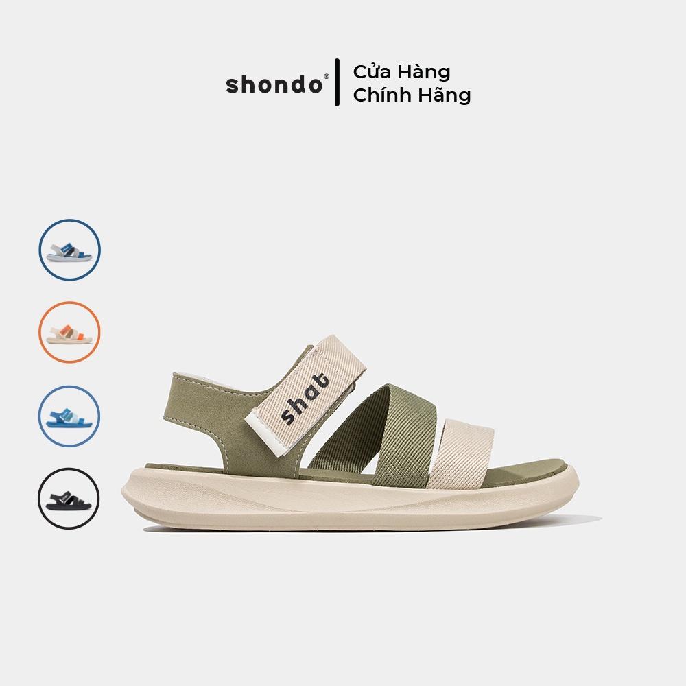 Giày Sandal Nữ Nam SHONDO SHAT2 5 Màu - Đế Phylon Siêu Nhẹ, Thấm Hút Mồ Hôi Cực Tốt