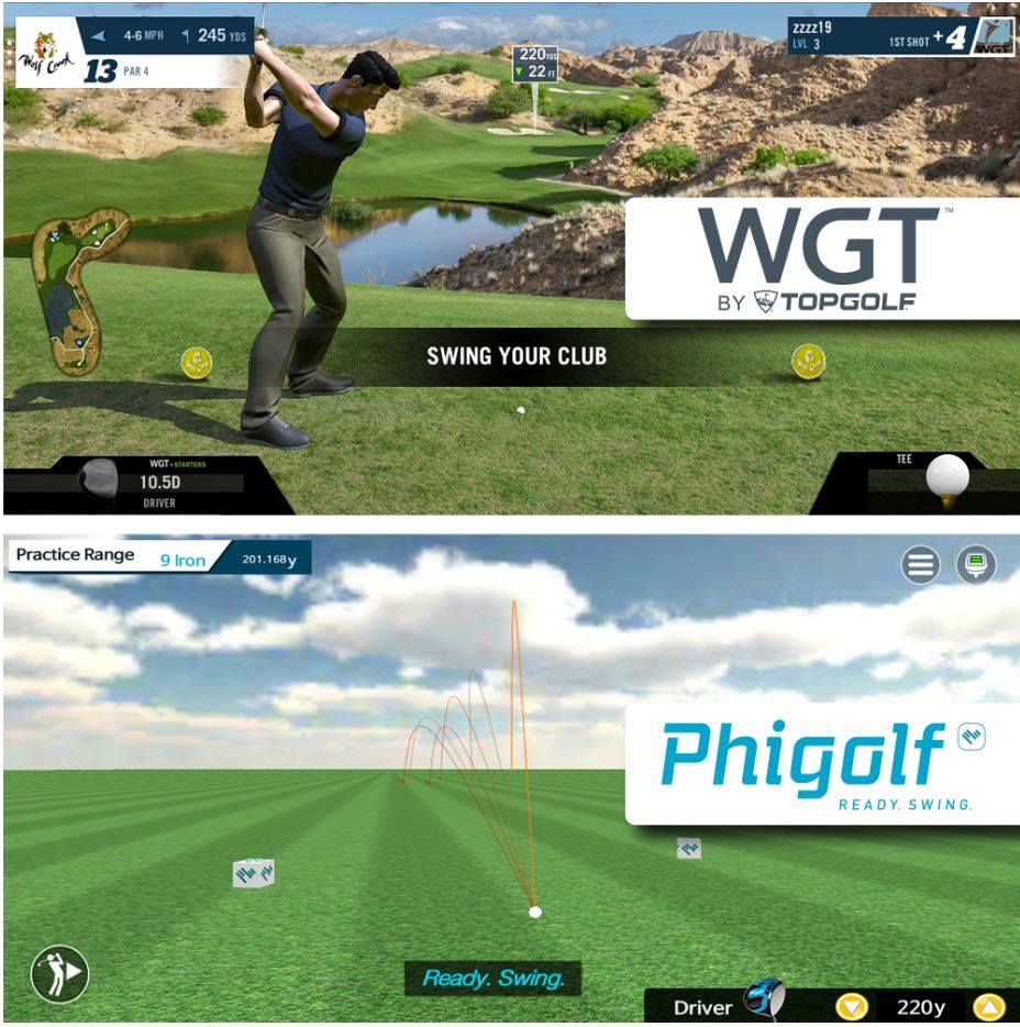 Phi golf 3D cảm biến golf  hỗ trợ tập luyện golf tại nhà hoàn thiện kỹ thuật golf