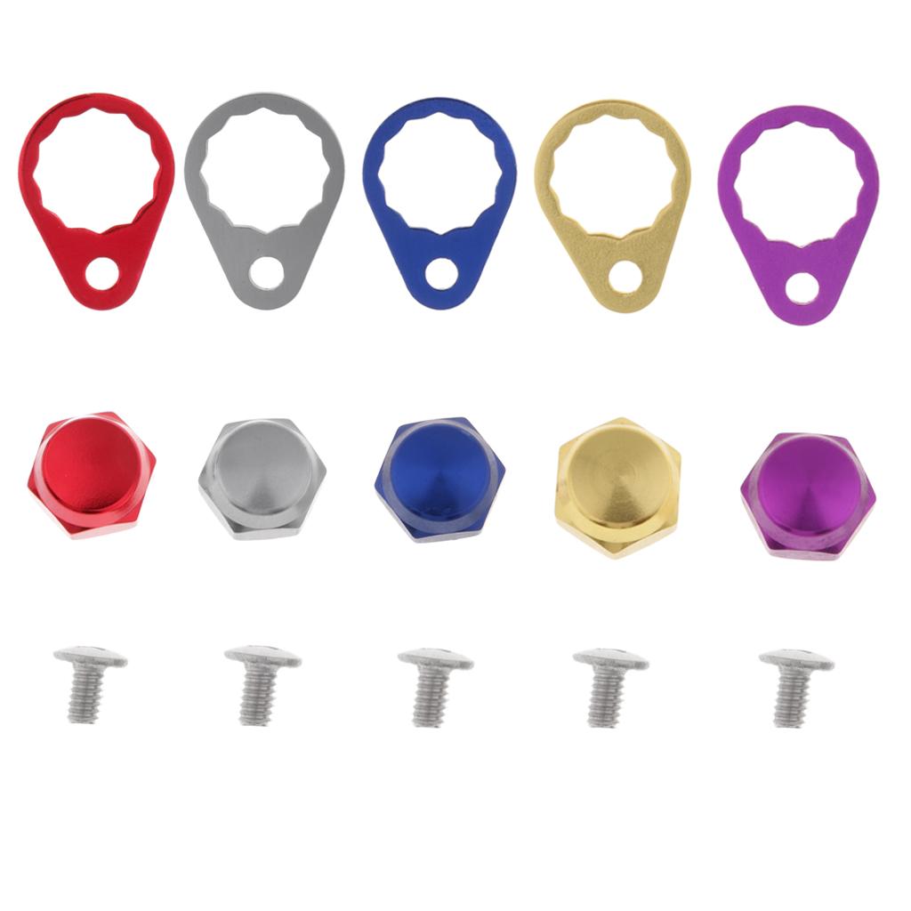Fishing Reel Handle Repair Parts Baitcasting Reel Screw Red - Left Hand