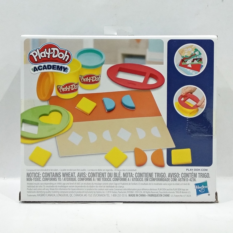 Bộ Đồ Chơi Đất Nặn Hình Học Cơ Bản - Play-Doh E3705