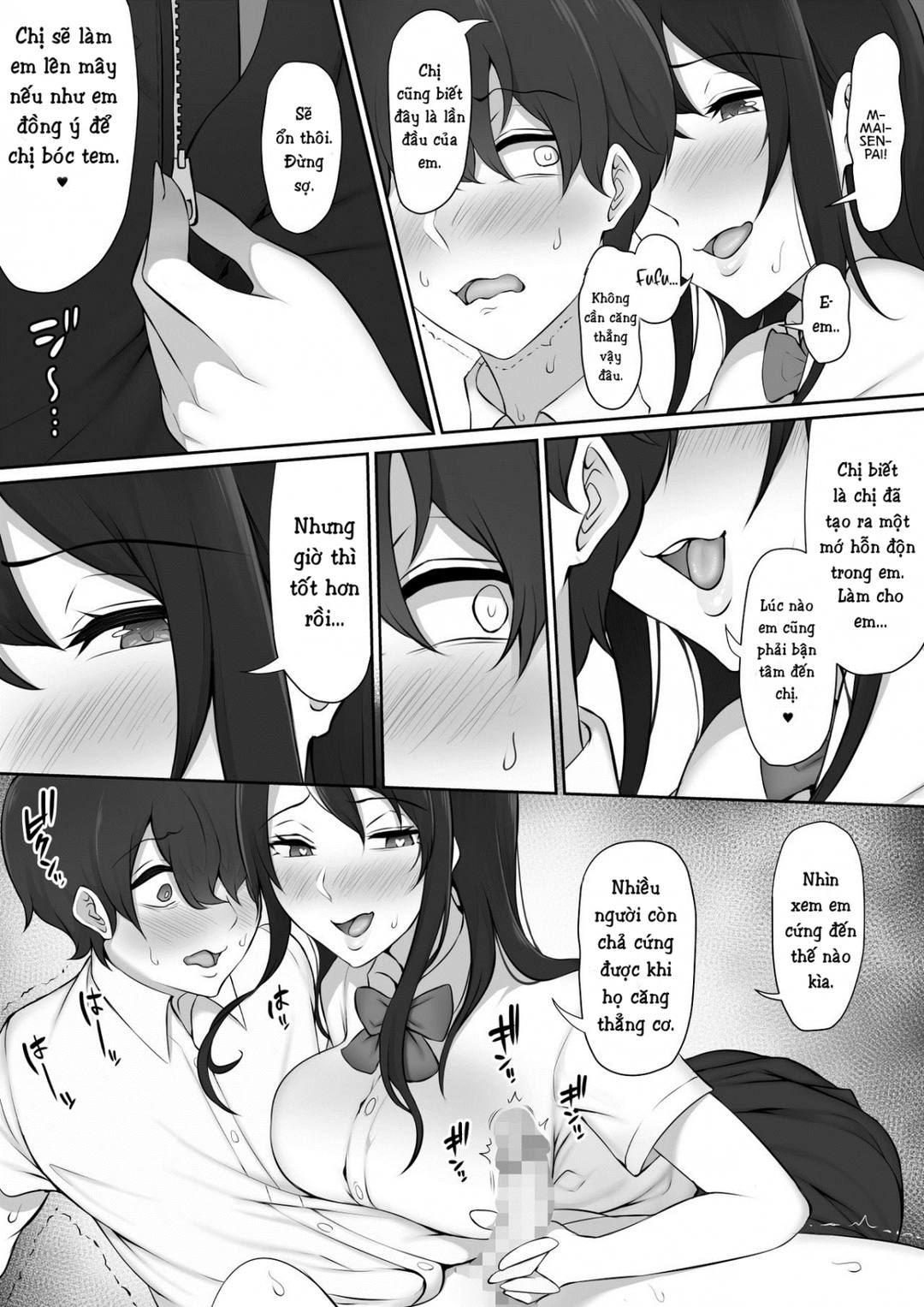 senpai mà tôi crush dẫn tôi về nhà sau giờ học chapter 1 22
