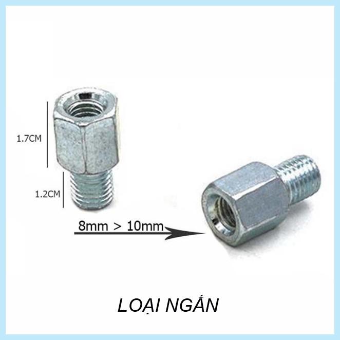 Ốc nối chân gương- đôi đầu chân gương xe máy