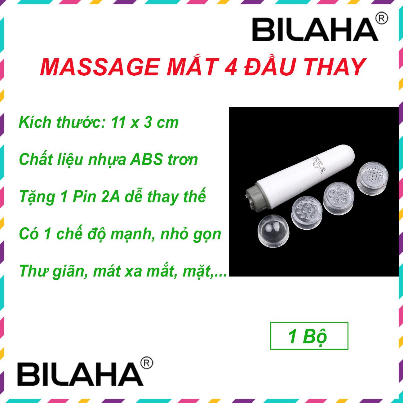 Massage Mắt Chiếc Bút Chống Thâm Quầng, Thư Giãn Mắt Mini (Video Demo) (Chọn Mẫu Ưa Thích) (Hàng Chính Hãng)