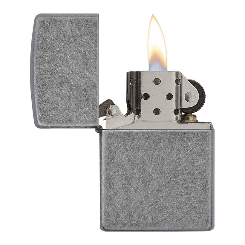 Bật Lửa Zippo Antique Silver