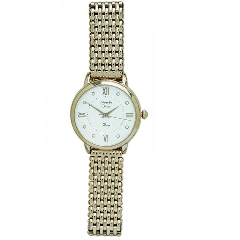 Đồng hồ đeo tay nữ hiệu Alexandre Christie 2689LHBCGSL