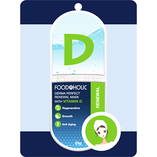 Mặt nạ giấy dưỡng da Foodaholic Vitamin Mask (10 miếng) - Hàng chính hãng