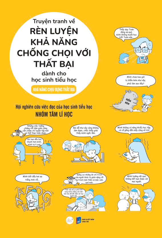 Bộ 03 Cuốn Truyện Tranh Về Rèn Luyện Khả Năng Chống Chọi Với Thất Bại Dành Cho Học Sinh Tiểu Học