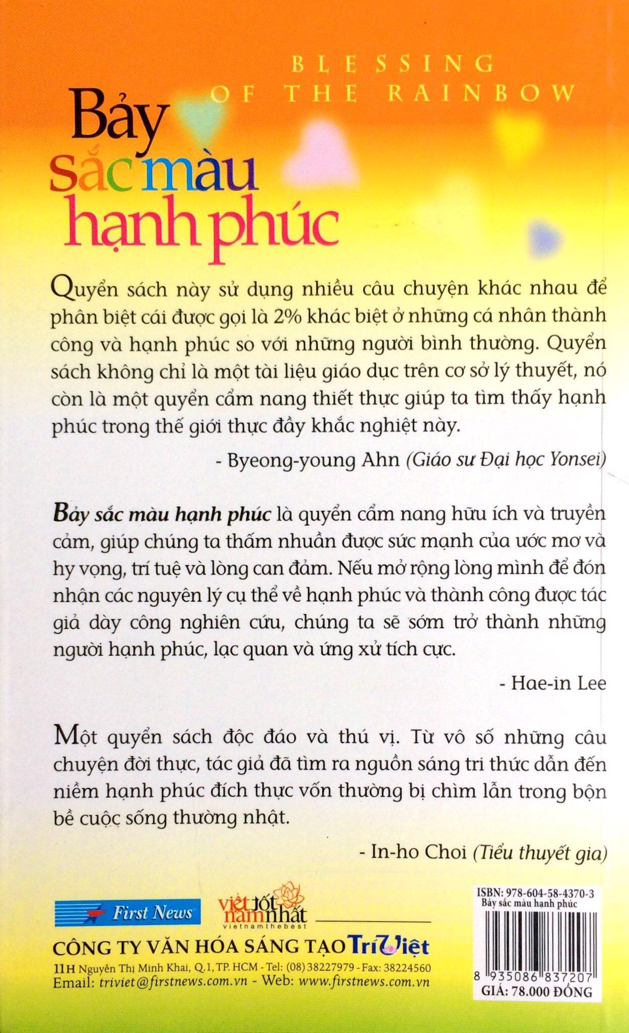 7 Sắc Màu Hạnh Phúc (Tái Bản)