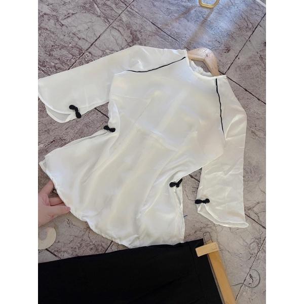 Set bộ bà ba - Set lam đi chùa - hình thật trải sàn - carotshop
