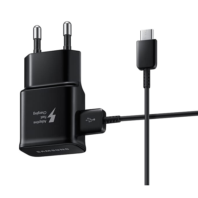 Bộ Adapter Sạc 5V Và Cáp Sạc USB Type-C Samsung TA200 Hỗ Trợ Sạc Nhanh (15W)