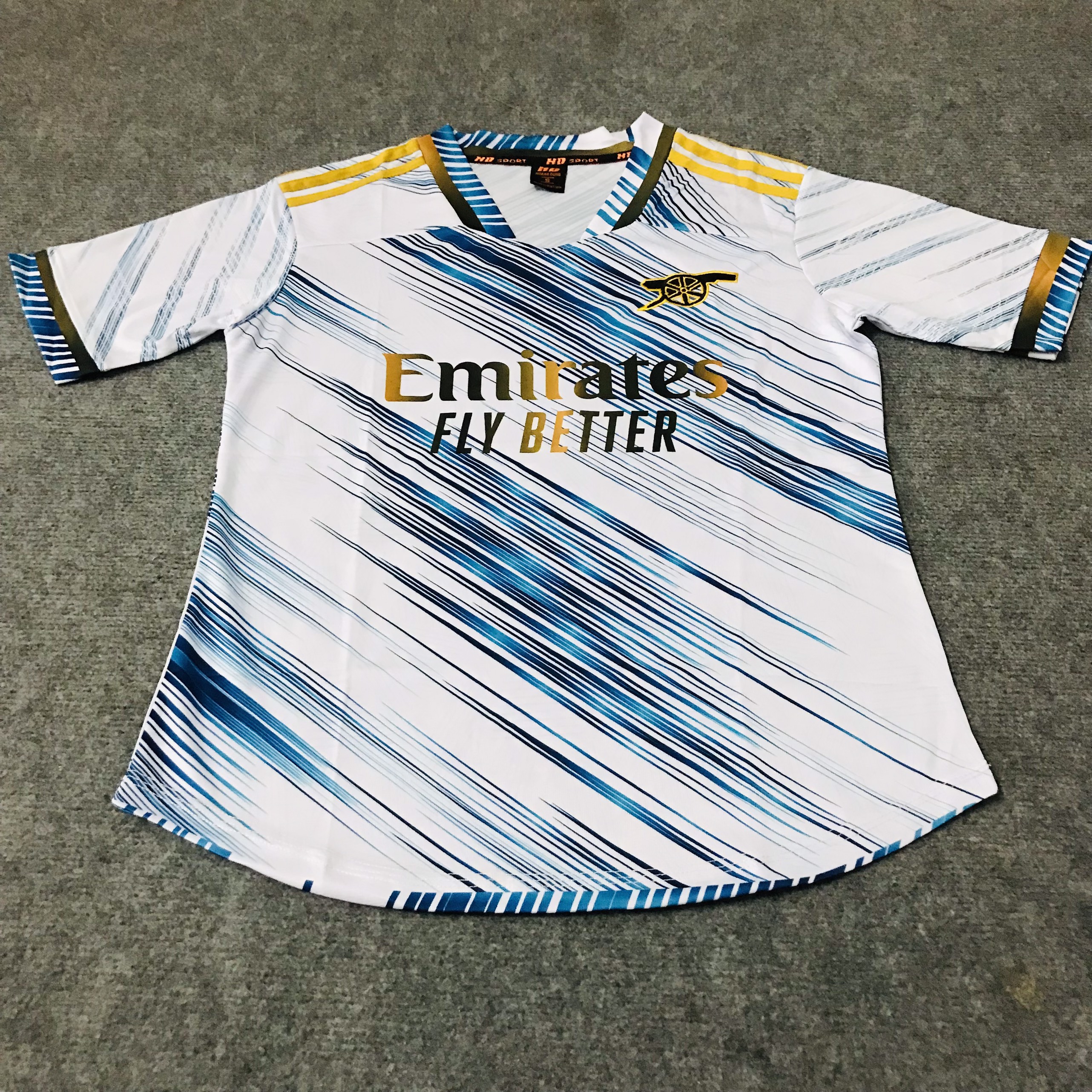 Bộ bóng đá gai mè thái Arsenal cao cấp