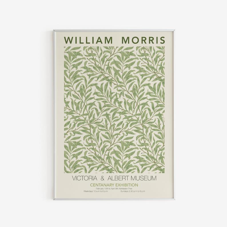 Tranh treo tường | Triễn lãm-William Morris - Floral Art Exhibition, Morris Art & Crafts 08