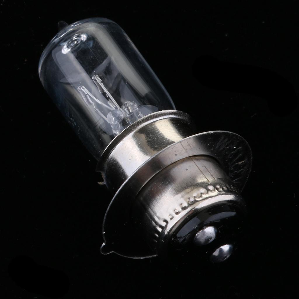 3x P15D-25-1 DC 12V 35W White Headlight Bulb Lamp for Motorcycle Scooter