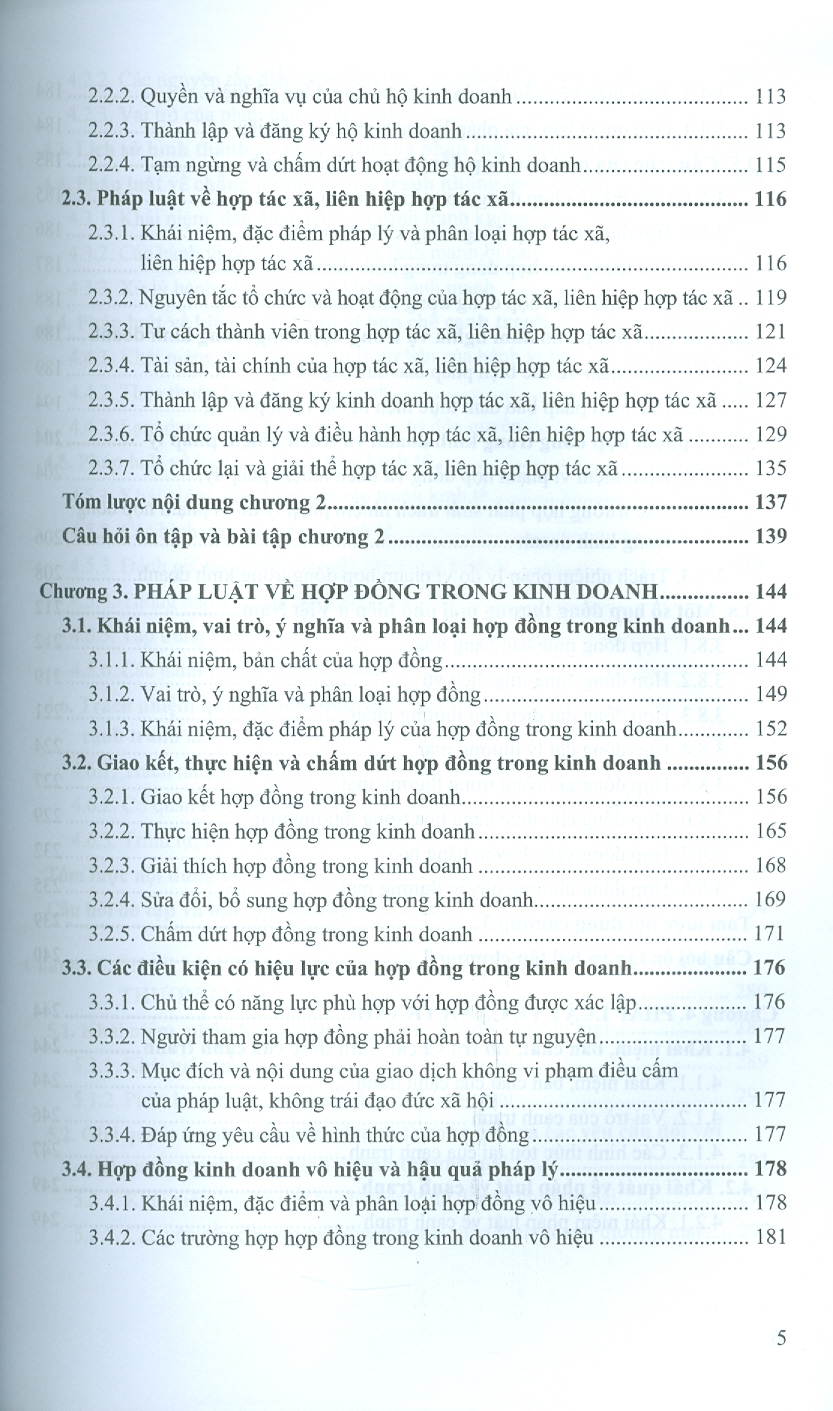 Giáo Trình Luật Kinh Doanh (Dành Cho Sinh Viên Ngành Kinh Tế Và Quản Lý) - ảnh 6