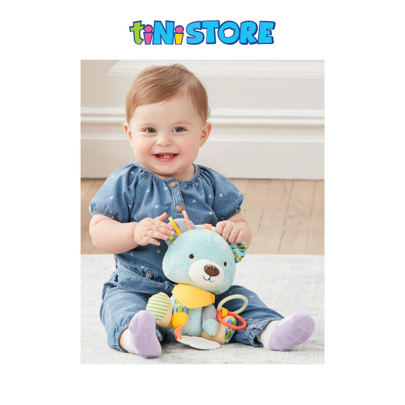 TiNiStore-Đồ chơi treo nôi thú hình gấu xanh Skip Hop 9M831010