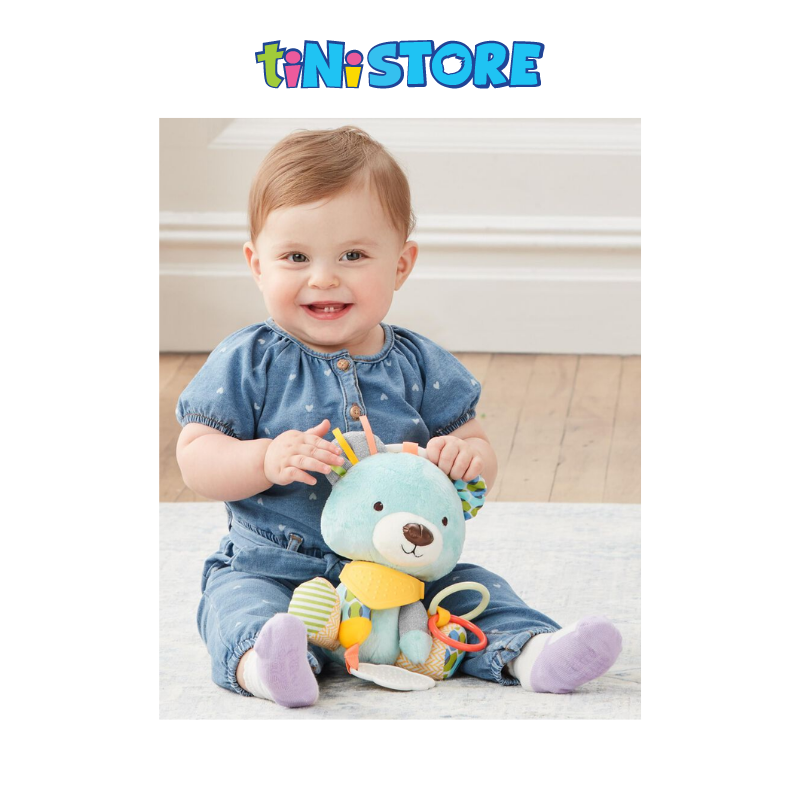 tiNiStore-Đồ chơi treo nôi thú hình gấu xanh Skip Hop 9M831010