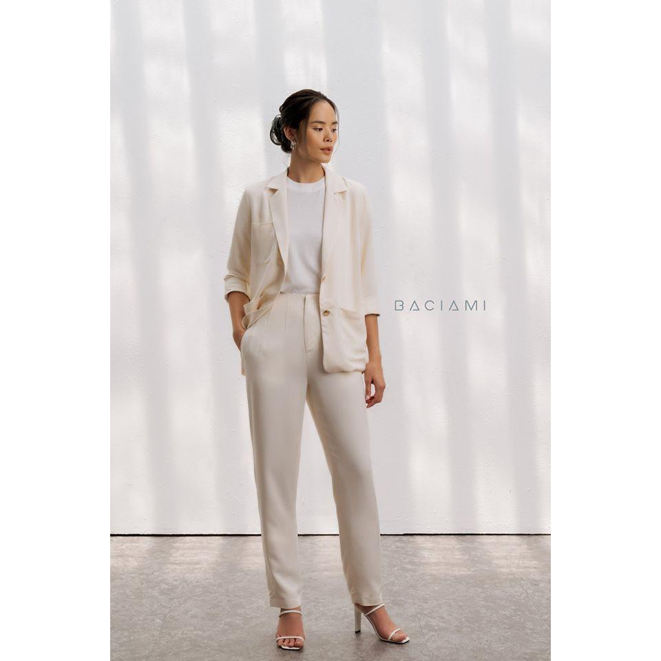 Baciami-Bộ Vest Cổ Ve Quần Dài