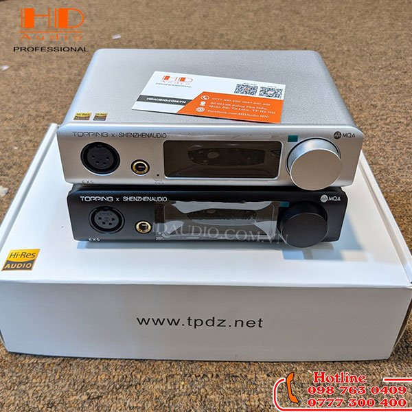 Giải Mã DAC Topping DAC EX5 MQA - Hàng Chính Hãng