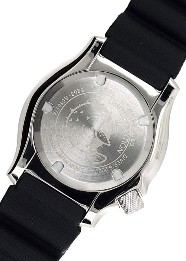 Đồng Hồ Nam Citizen Dây Cao Su NY0088-11E - Mặt Đen