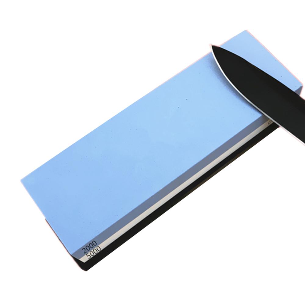 Bộ đá mài dao 2 mặt 2000/5000 có đế bằng cao su chống trượt